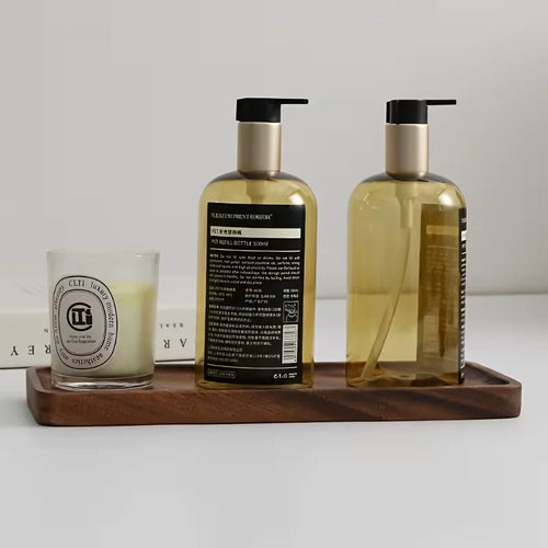Oak & Origin: "The Orchard" Natural Wood Serving Tray