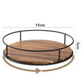 The Mill Oak Wood Lazy Susan