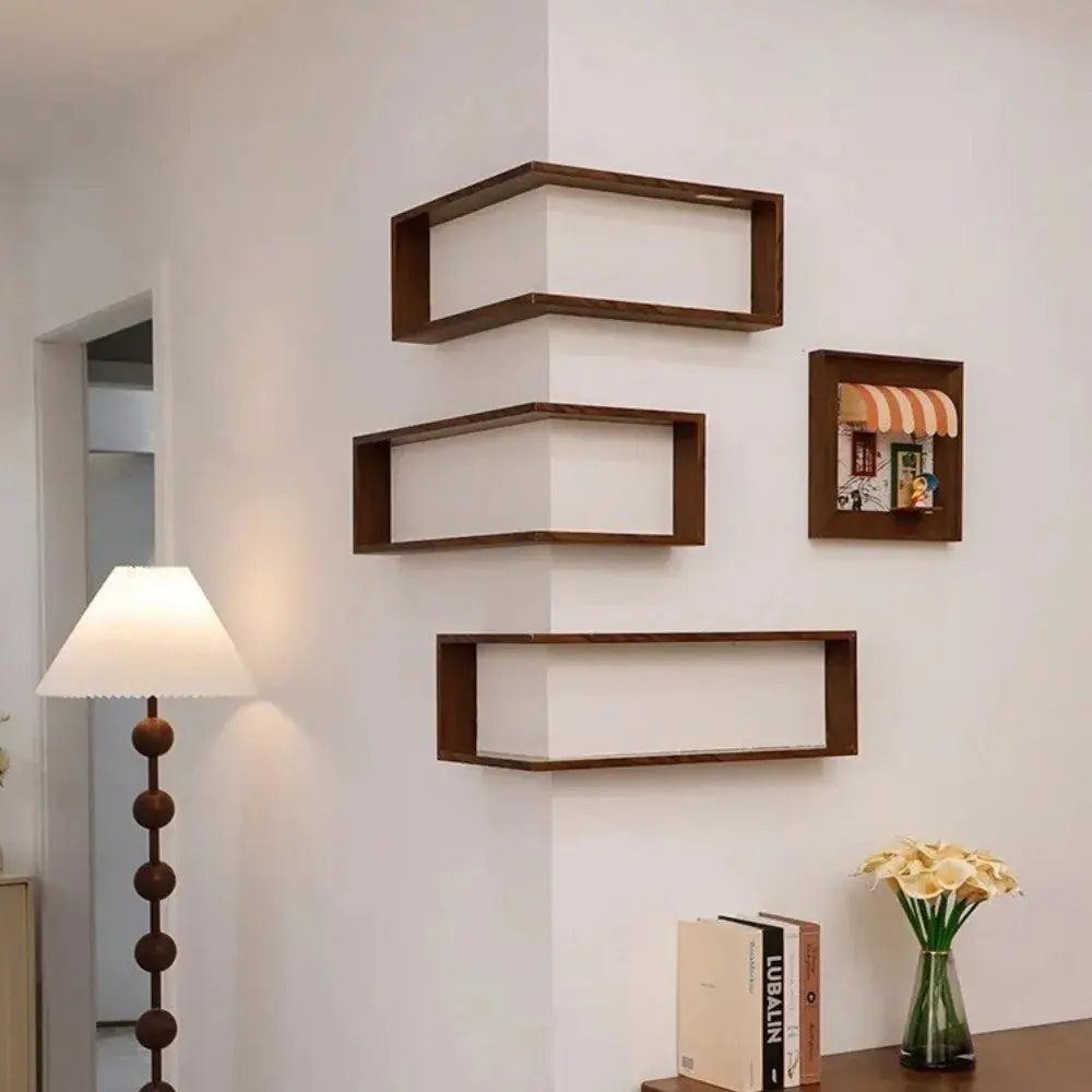 The Nook Floating Corner Shelf