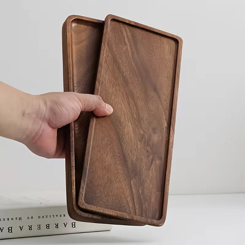 Oak & Origin: "The Orchard" Natural Wood Serving Tray